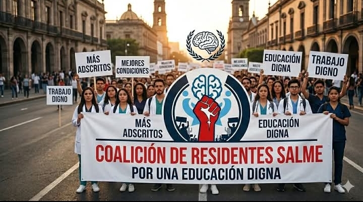 Médicos Residentes del Instituto Jalisciense de Salud Mental se declaran en Asamblea Estudiantil ante falta de soluciones a condiciones laborales de riesgo